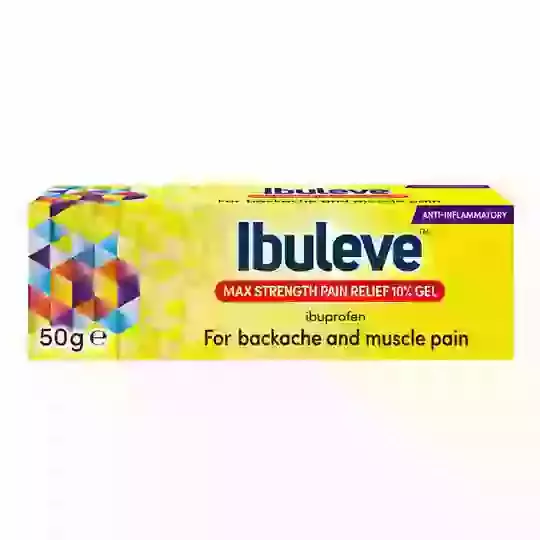 Ibuleve Pain Relief Max Strength 10% Gel 50g